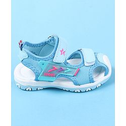 Cute Walk by Babyhug Sandals With Velcro Closure - Blue
