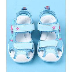 Cute Walk by Babyhug Sandals With Velcro Closure - Blue