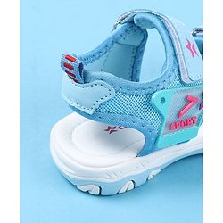 Cute Walk by Babyhug Sandals With Velcro Closure - Blue