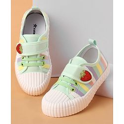 Cute Walk by Babyhug Casual Shoes - Sea Green