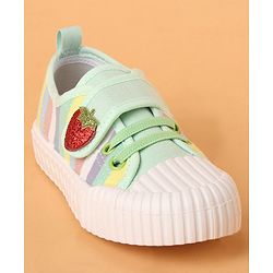 Cute Walk by Babyhug Casual Shoes - Sea Green