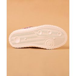 Cute Walk by Babyhug Lace Up Casual Shoes - Red
