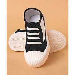 Cute Walk by Babyhug Lace Up Casual Shoes -  Black