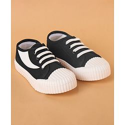 Cute Walk by Babyhug Lace Up Casual Shoes -  Black