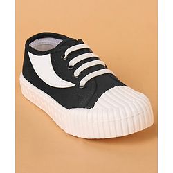Cute Walk by Babyhug Lace Up Casual Shoes -  Black