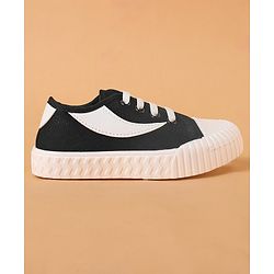 Cute Walk by Babyhug Lace Up Casual Shoes -  Black