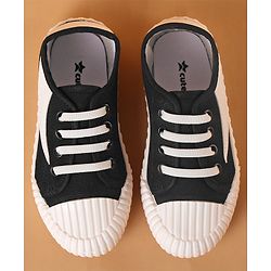 Cute Walk by Babyhug Lace Up Casual Shoes -  Black