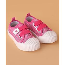 Cute Walk by Babyhug Casual Shoes With Velcro Closure - Pink