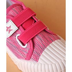 Cute Walk by Babyhug Casual Shoes With Velcro Closure - Pink