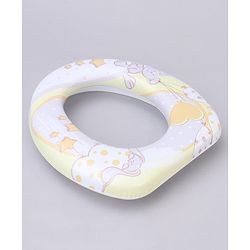 Babyhug Soft Potty Seat With Handle Rabbit star Print - Purple