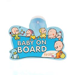 Babyhug Firstcry Baby On Board Sign- Blue