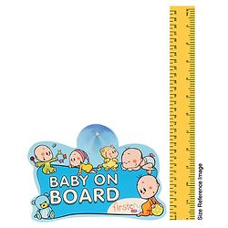 Babyhug Firstcry Baby On Board Sign- Blue