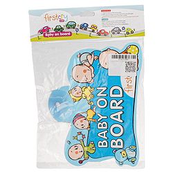 Babyhug Firstcry Baby On Board Sign- Blue