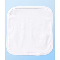 Babyhug 100 % Cotton Clothing Gift Set Animal Theme White - Pack of 5