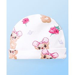 Babyhug 100 % Cotton Clothing Gift Set Animal Theme White - Pack of 5