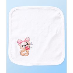 Babyhug 100 % Cotton Clothing Gift Set Animal Theme White - Pack of 5