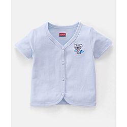 Babyhug 100 % Cotton Baby Clothing Gift Sets Animal & Vehicle Pack of 7 - Blue