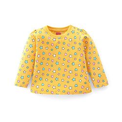 Babyhug Cotton Knit Full Sleeves Night Suit With Star & Elephant Print Pack Of 2 - Pink & Blue