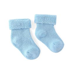 Cute Walk By Babyhug Anti Bacterial Ankle Length Socks Solid & Stripe Design Pack of 3- Blue Black & White