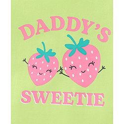 Babyhug Cotton Knit Frill Sleeves Floral & Cherries Printed T-Shirts Pack of 3 - Multicolour