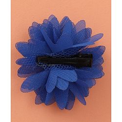 Babyhug Free Size Hair Accessories Combo Set of 3 with Floral Corsage - Blue