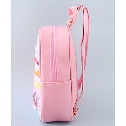 Babyhug Fashion Backpack with Butterlfly Applique - Pink