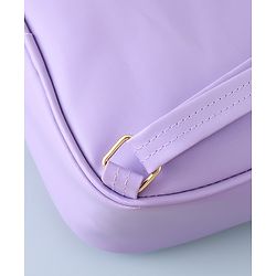 Babyhug Fashion Backpack with Butterlfly Applique - Pink