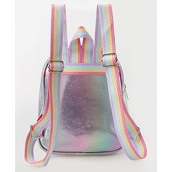 Babyhug Fashion Backpack with Colourful Straps Free Size - Purple