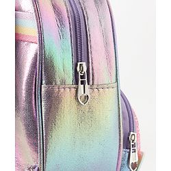 Babyhug Fashion Backpack with Colourful Straps Free Size - Purple
