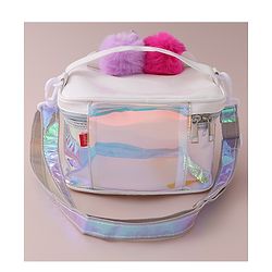Babyhug Sling Bag with Unicorn Design Free Size - Silver