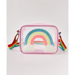 Babyhug Sling Bag with Rainbow Design Free Size - Multicolor