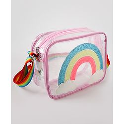 Babyhug Sling Bag with Rainbow Design Free Size - Multicolor