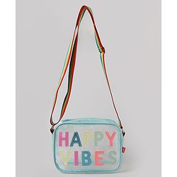 Babyhug Sling Bag with Text Design Free Size - Multicolor