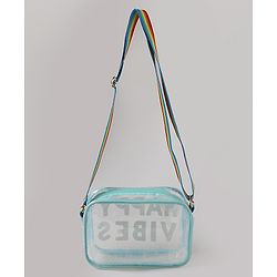 Babyhug Sling Bag with Text Design Free Size - Multicolor
