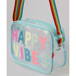 Babyhug Sling Bag with Text Design Free Size - Multicolor