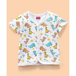 Babyhug 100 % Cotton Baby Gift Set Animal Print - Pack of 7
