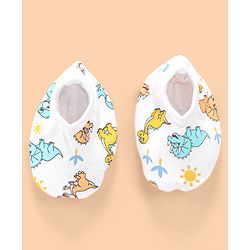 Babyhug 100 % Cotton Baby Gift Set Animal Print - Pack of 7