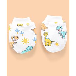 Babyhug 100 % Cotton Baby Gift Set Animal Print - Pack of 7