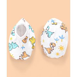 Babyhug 100 % Cotton Baby Gift Set Animal Print - Pack of 7