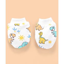 Babyhug 100 % Cotton Baby Gift Set Animal Print - Pack of 7