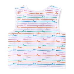 Babyhug 100% Cotton Woven Sleeveless Jhabla Heart Print Pack of 3 - Pink & White