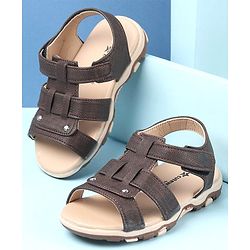 Cute Walk by Babyhug Sandals - Brown