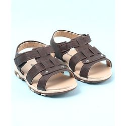 Cute Walk by Babyhug Sandals - Brown