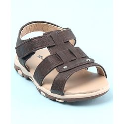 Cute Walk by Babyhug Sandals - Brown
