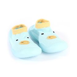Cute Walk by Babyhug Sock Shoes Animal Design- Blue
