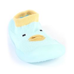 Cute Walk by Babyhug Sock Shoes Animal Design- Blue