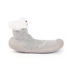 Cute Walk by Babyhug Sock Shoes - Grey