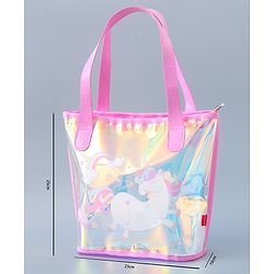 Babyhug Sling Bag with Unicorn Design - Pink