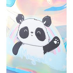 Babyhug Sling Bag with Panda Design - Blue