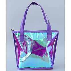 Babyhug Sling Bag with Unicorn Design - Dark Purple